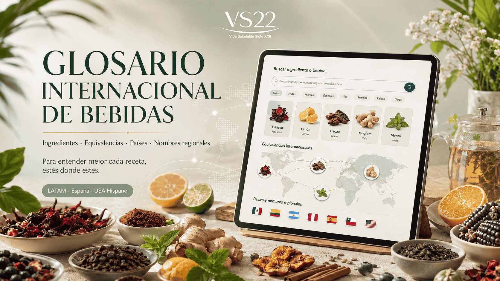 Bebidas inspiradas en distintos países
