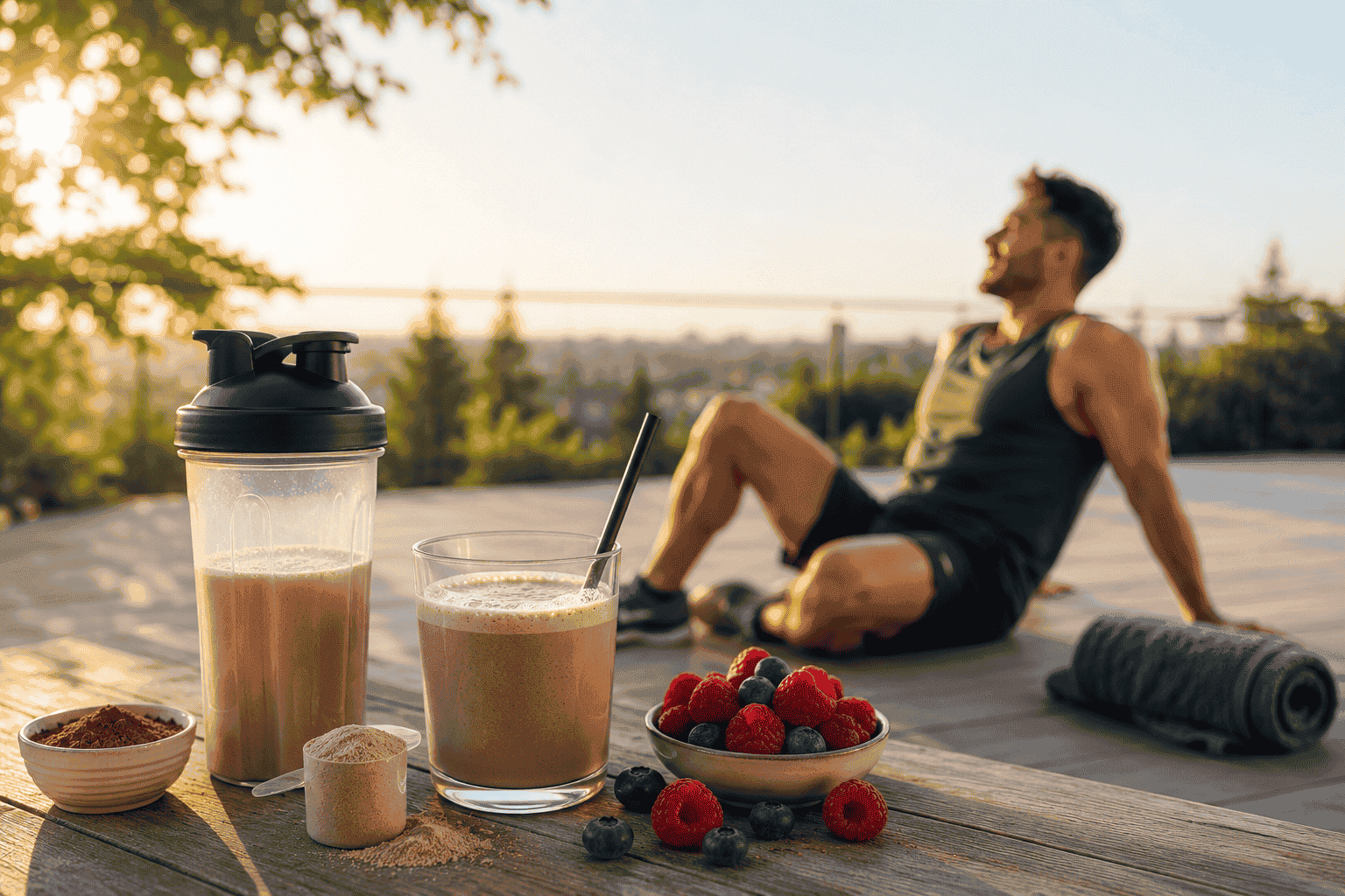 Personas activas y bebidas como inspiración para nuevos públicos